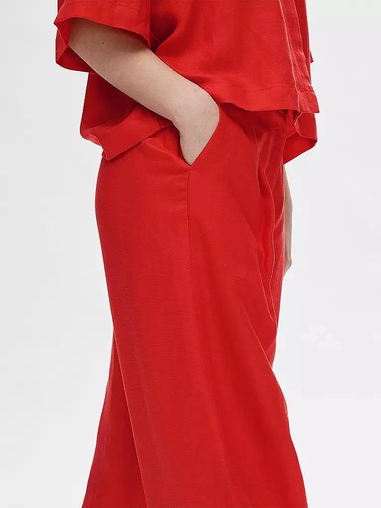 SELECTED FEMME | Marlenehose SLFLYRA | Rojo
