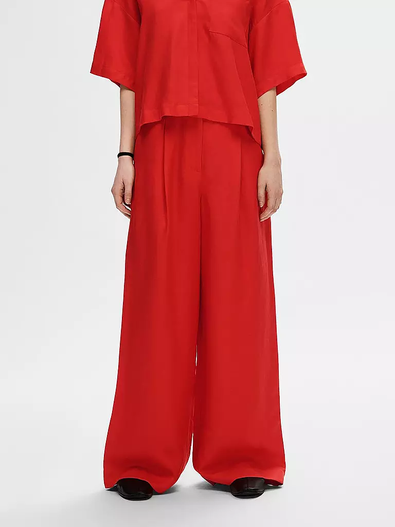 SELECTED FEMME | Marlenehose SLFLYRA | Rojo