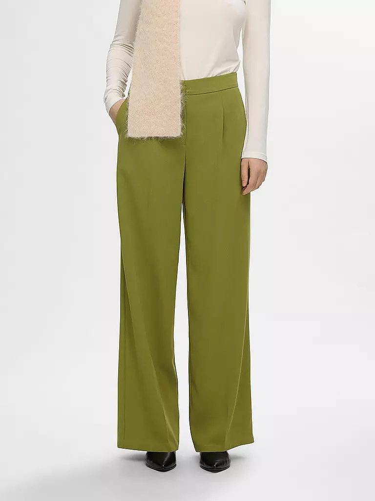 SELECTED FEMME | Marlenehose SLFTINNI | Oliva