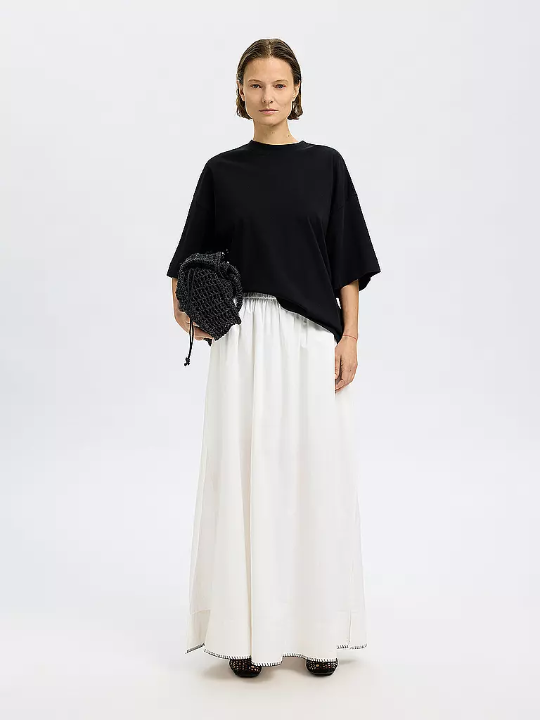SELECTED FEMME | Midi falda SLFFIA | Blanco