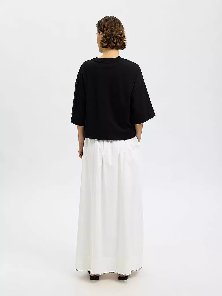 SELECTED FEMME | Midi falda SLFFIA | Blanco