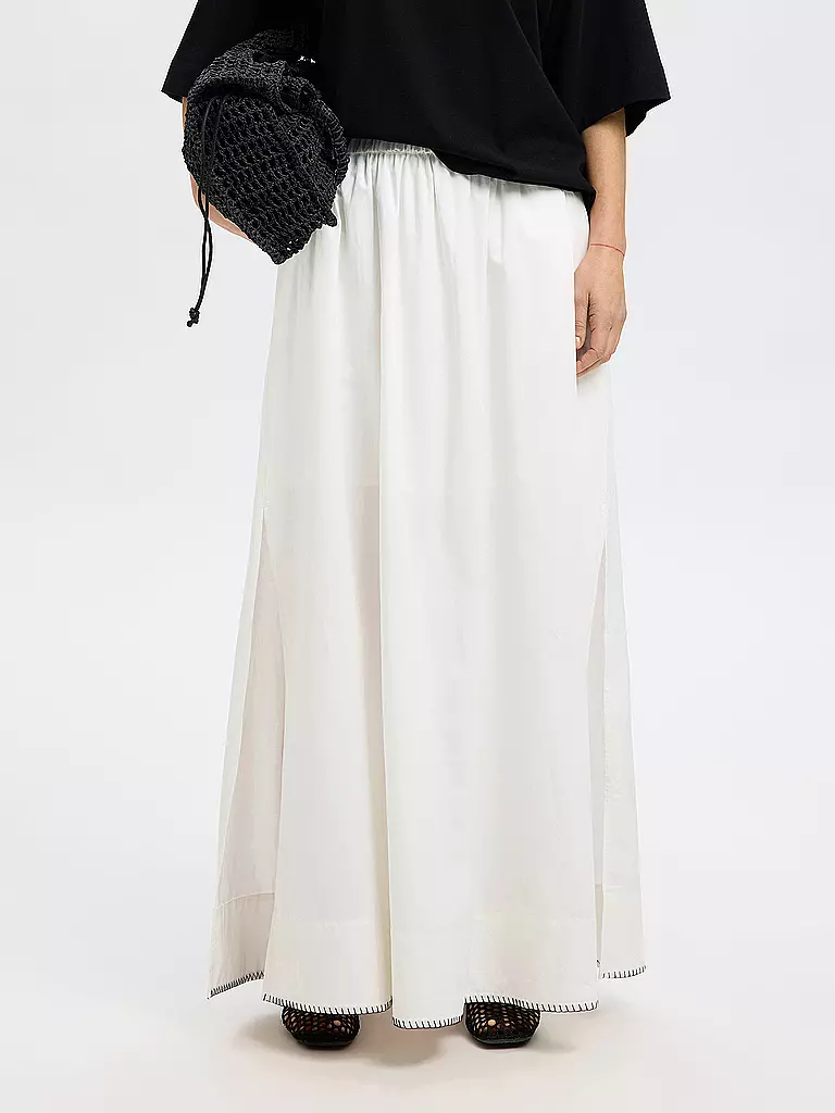SELECTED FEMME | Midi falda SLFFIA | Blanco
