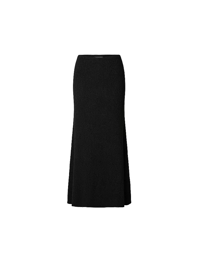 SELECTED FEMME | Midi Falda SLFLURA | Negro