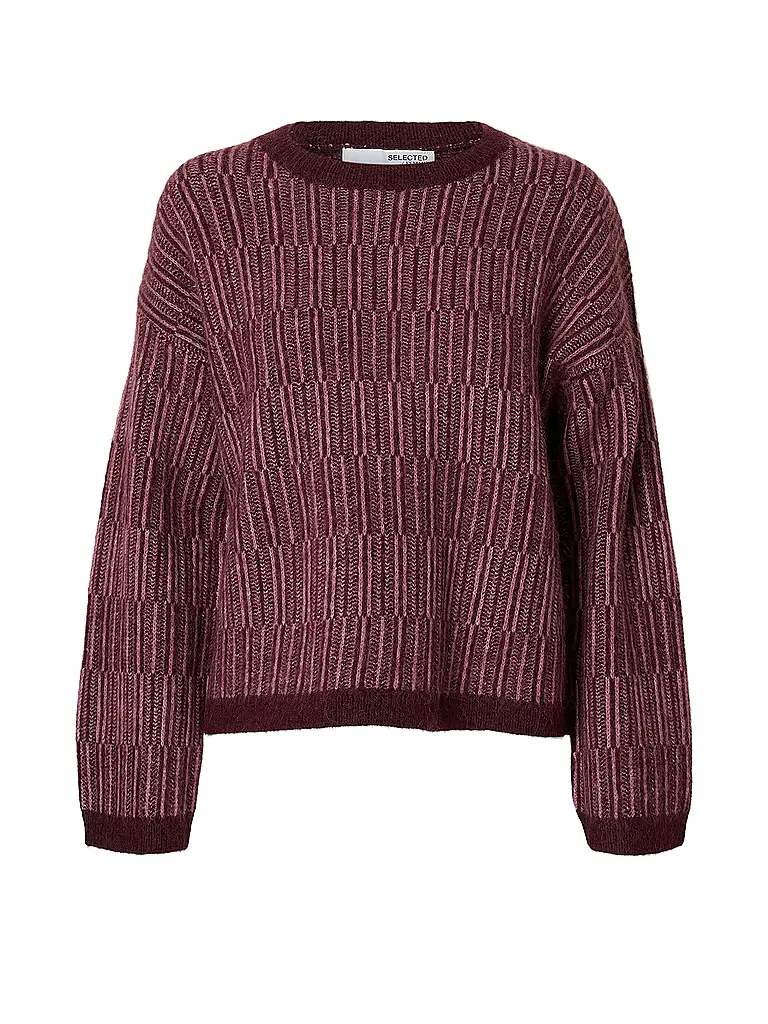 SELECTED FEMME | Nombre del producto: Jersey SLFALVA | Rojo oscuro