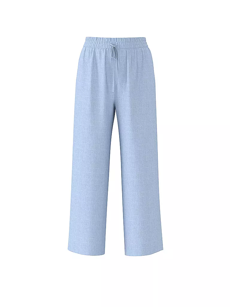 SELECTED FEMME | Pantalones de lino corte jogger SLFVIVA-GULIA | Azul claro