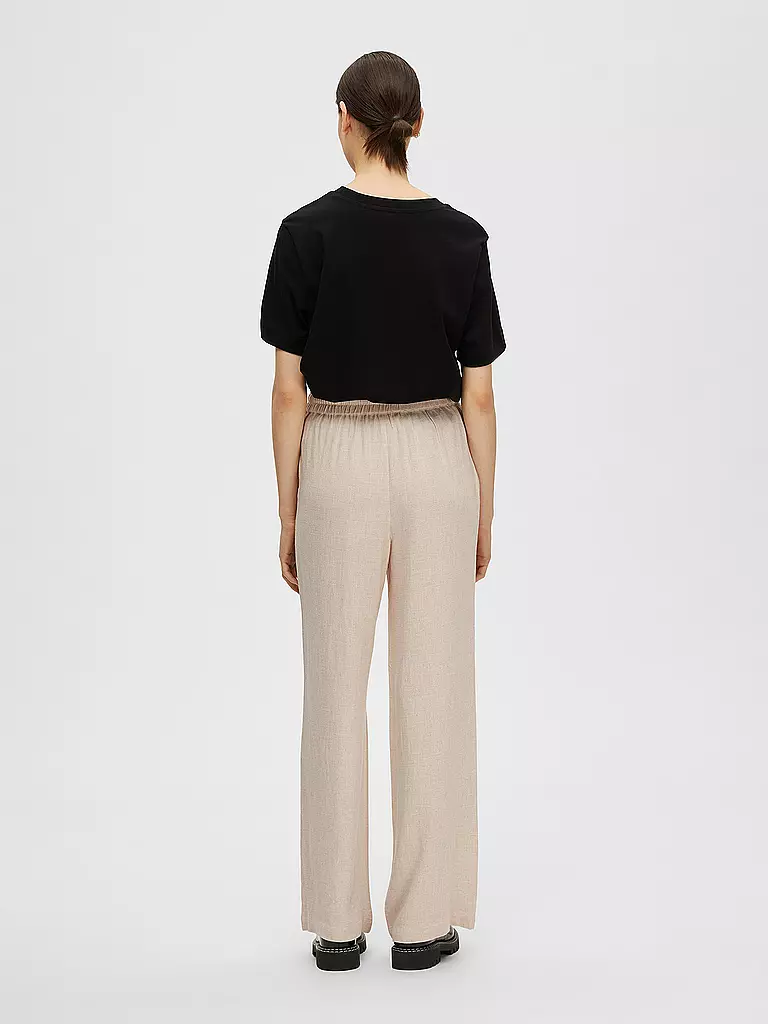 SELECTED FEMME | Pantalones de lino corte jogger SLFVIVA-GULIA | 