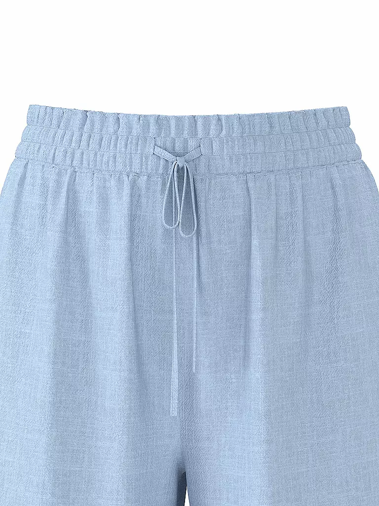 SELECTED FEMME | Pantalones de lino corte jogger SLFVIVA-GULIA | Azul claro