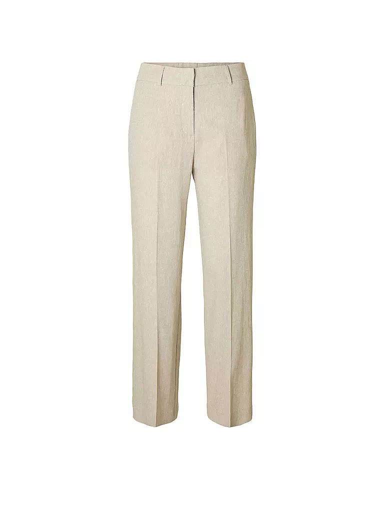 SELECTED FEMME | Pantalones de lino SLFTANIA-RITA | Beige