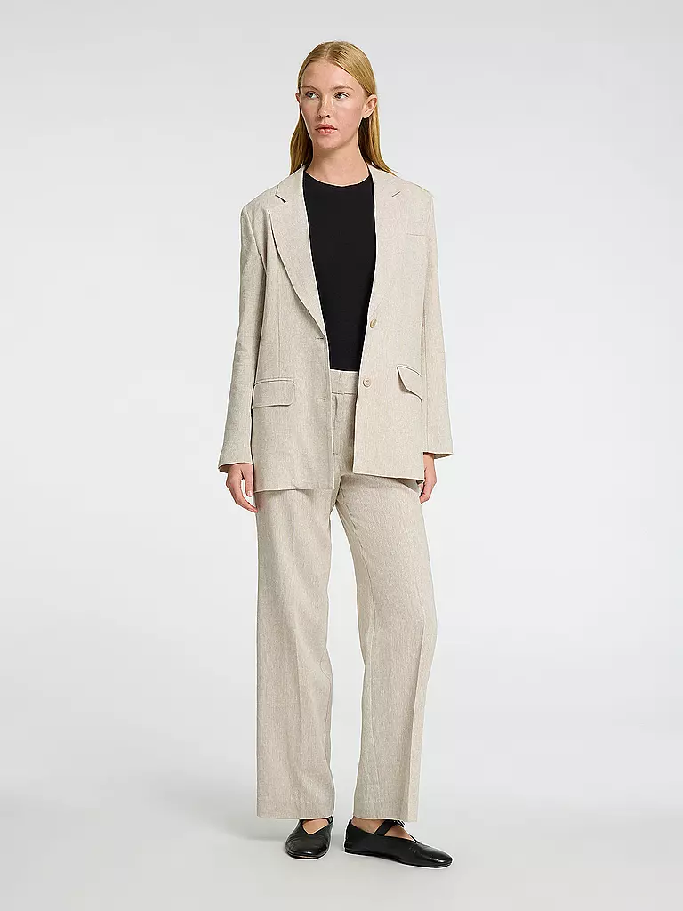 SELECTED FEMME | Pantalones de lino SLFTANIA-RITA | Beige