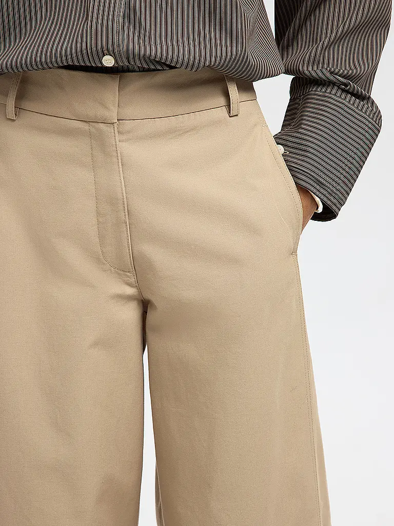 SELECTED FEMME | Pantalones de vestir SLFBARREL MARLA | Crema