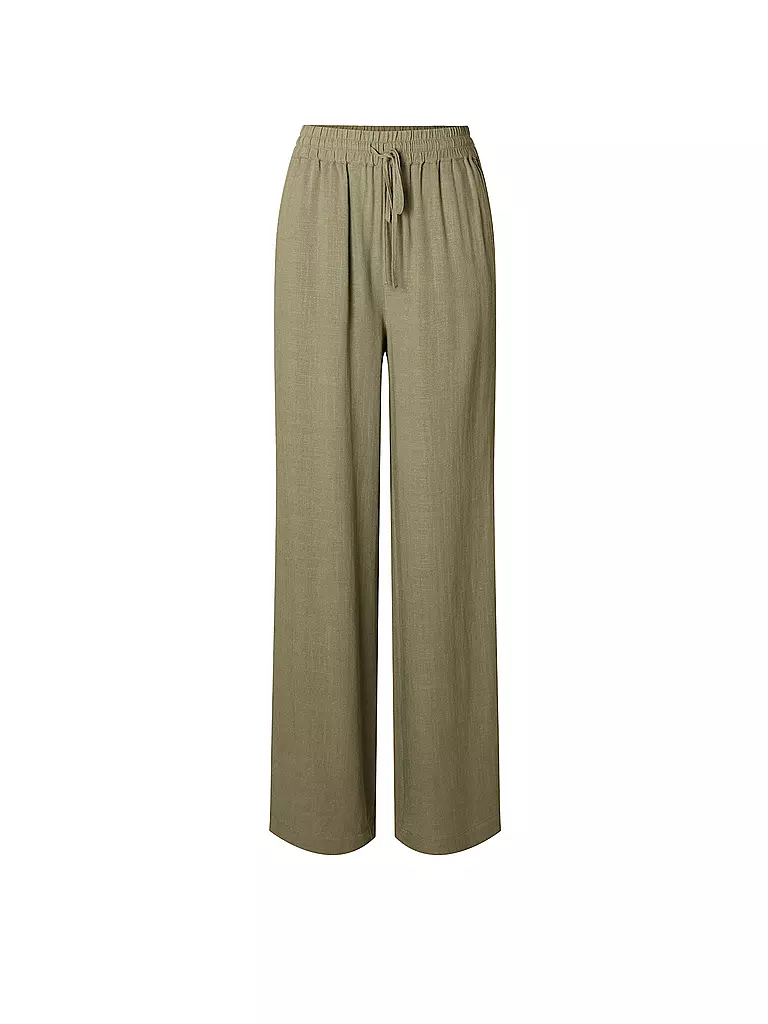 SELECTED FEMME | Pantalones Marlene de pierna ancha SLFVIVA-GULIA | Oliva