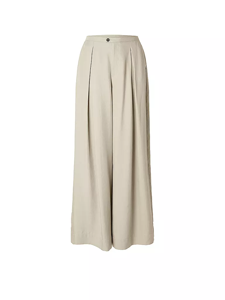 SELECTED FEMME | Pantalones Marlene SLFNATUK | Crema