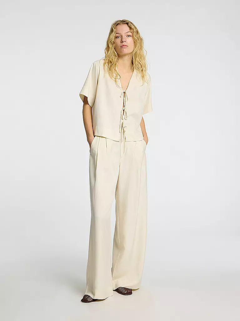 SELECTED FEMME | Pantalones Marlene SLFNATUK | Crema