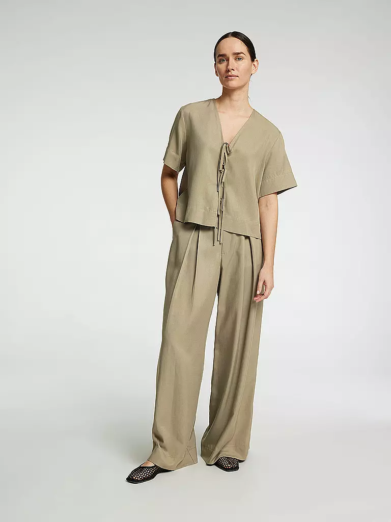SELECTED FEMME | Pantalones Marlene SLFNATUK | Oliva