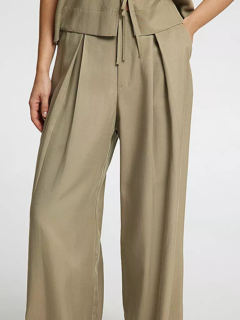 SELECTED FEMME | Pantalones Marlene SLFNATUK | Oliva