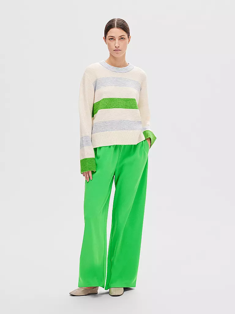 SELECTED FEMME | Pantalones Marlene SLFTINNI de corte relajado | Verde