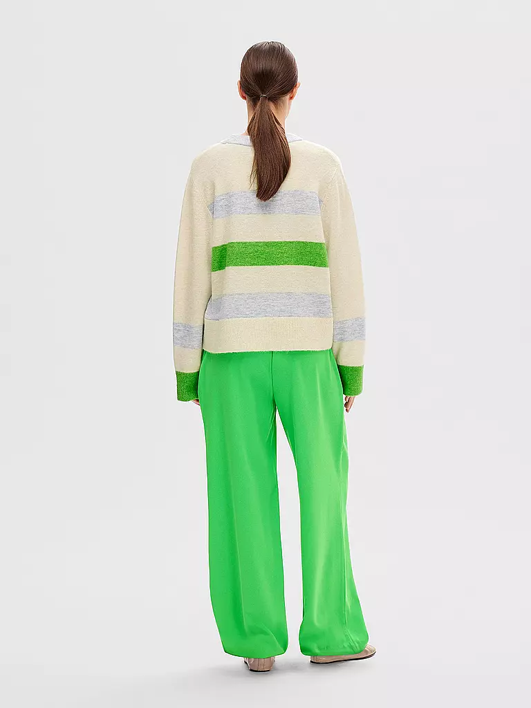 SELECTED FEMME | Pantalones Marlene SLFTINNI de corte relajado | Verde