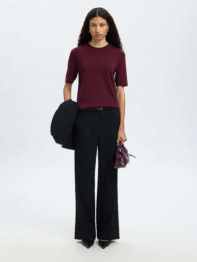 SELECTED FEMME | Producto: Jersey SLFLURA | Rojo oscuro