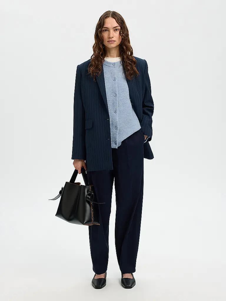 SELECTED FEMME | Produktname: Strickjacke SLFLULU
Marke: SELECTED FEMME
Farbe: hellblau
Kategorien: Mode,Damen

Ärmellänge: Langarm
Ausschnitt: Rundhalsausschnitt
Material: Wolle,Strick
Musterung: Unifarben
Passform (Oberbekleidung): Regular | Azul claro