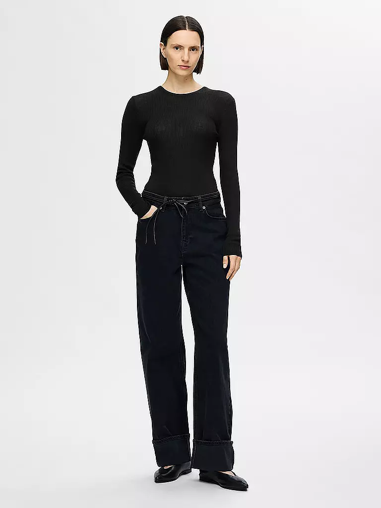 SELECTED FEMME | Pullover  SLFNAJA | Negro