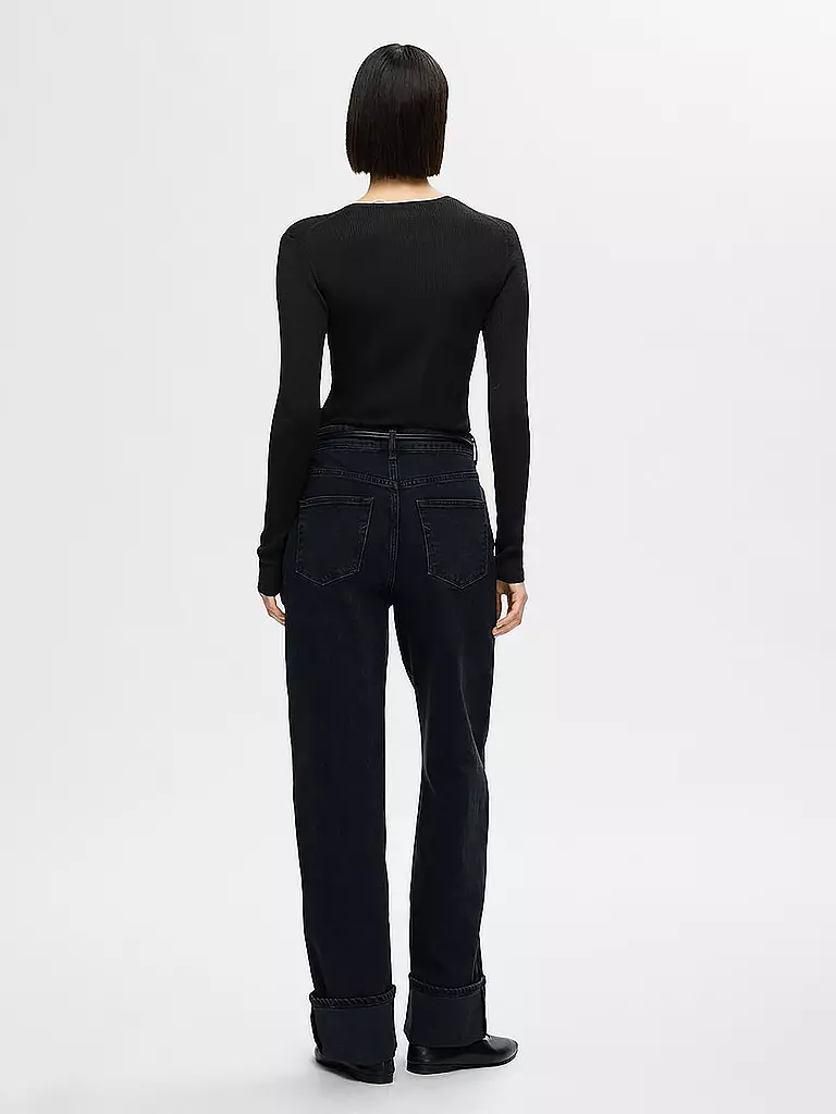 SELECTED FEMME | Pullover  SLFNAJA | Negro