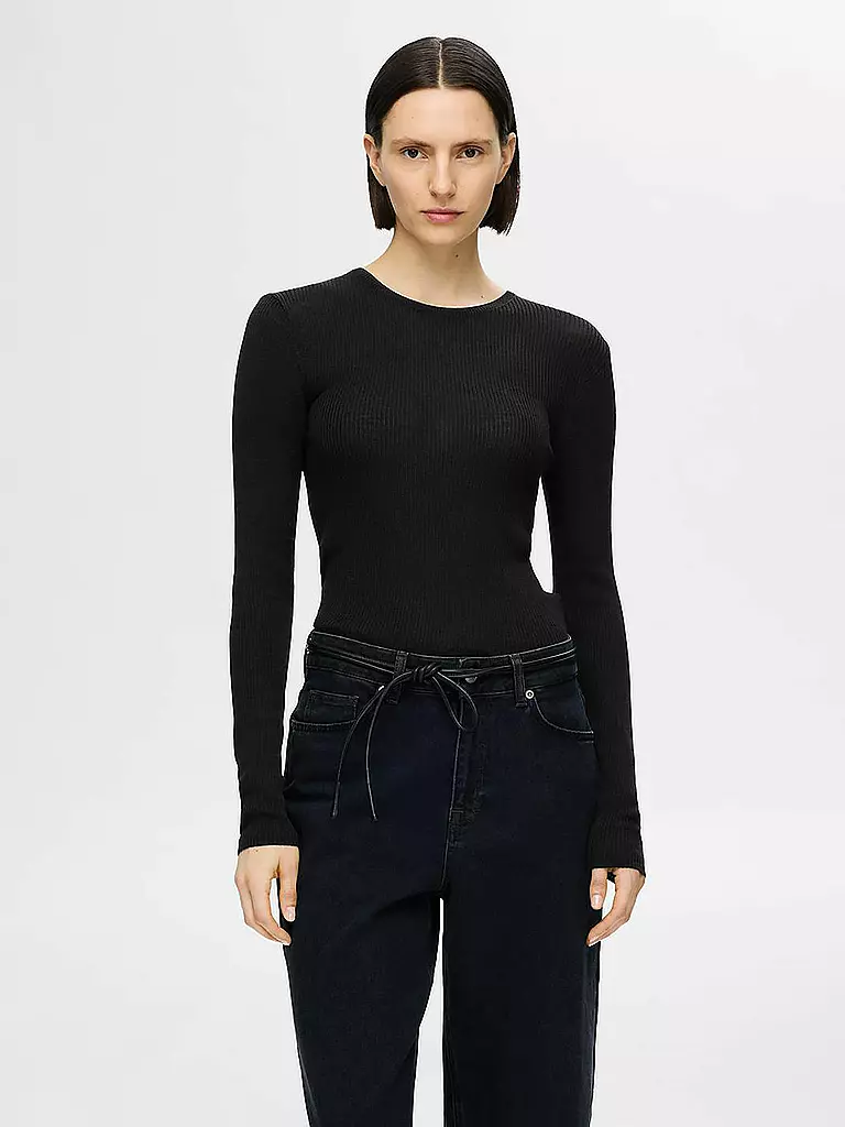 SELECTED FEMME | Pullover  SLFNAJA | Negro