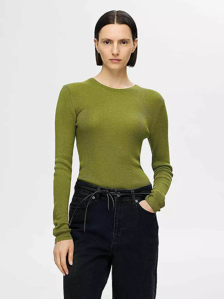 SELECTED FEMME | Pullover  SLFNAJA | Oliva