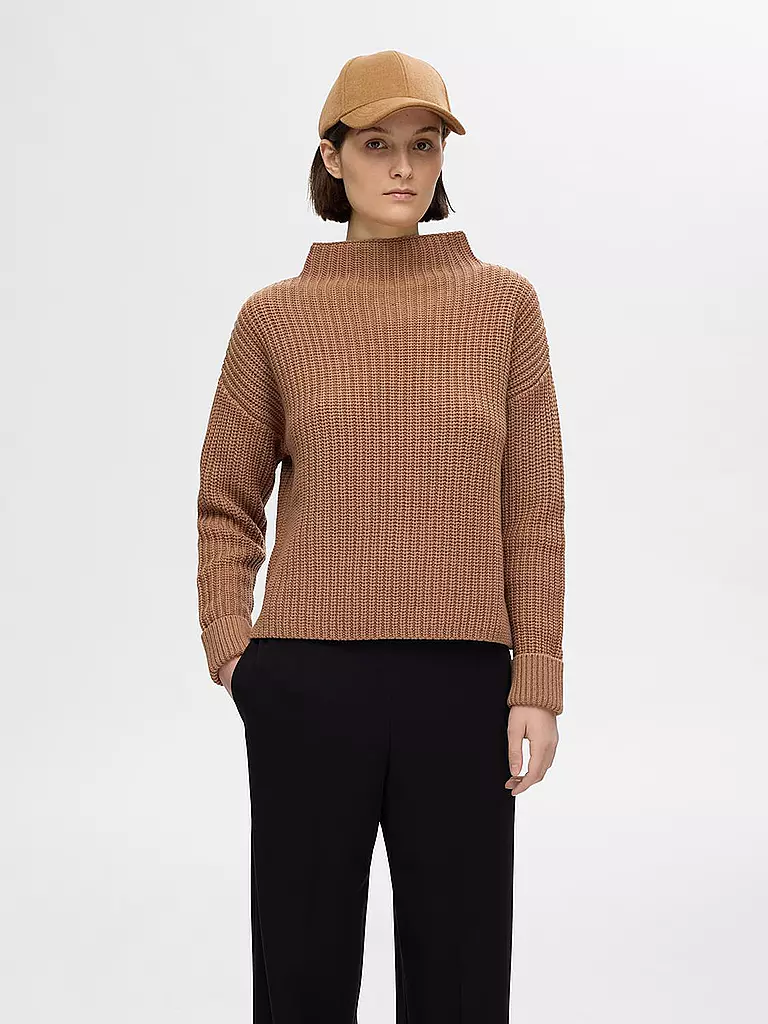 SELECTED FEMME | Pullover SLFSELMA | Camel