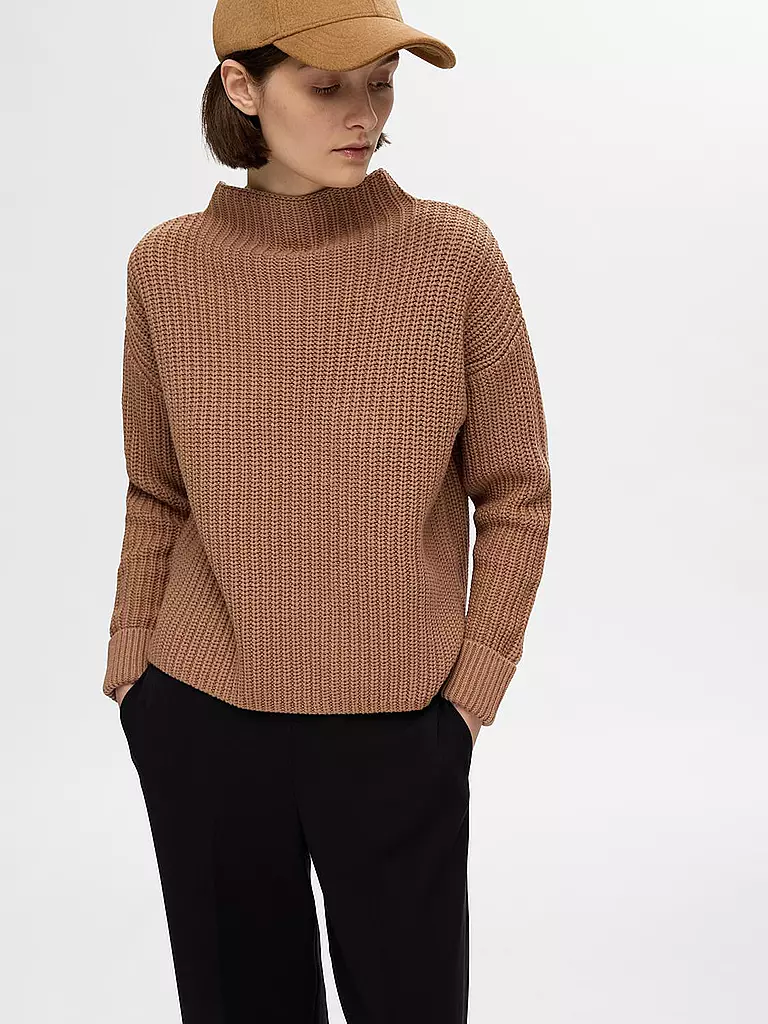 SELECTED FEMME | Pullover SLFSELMA | Camel