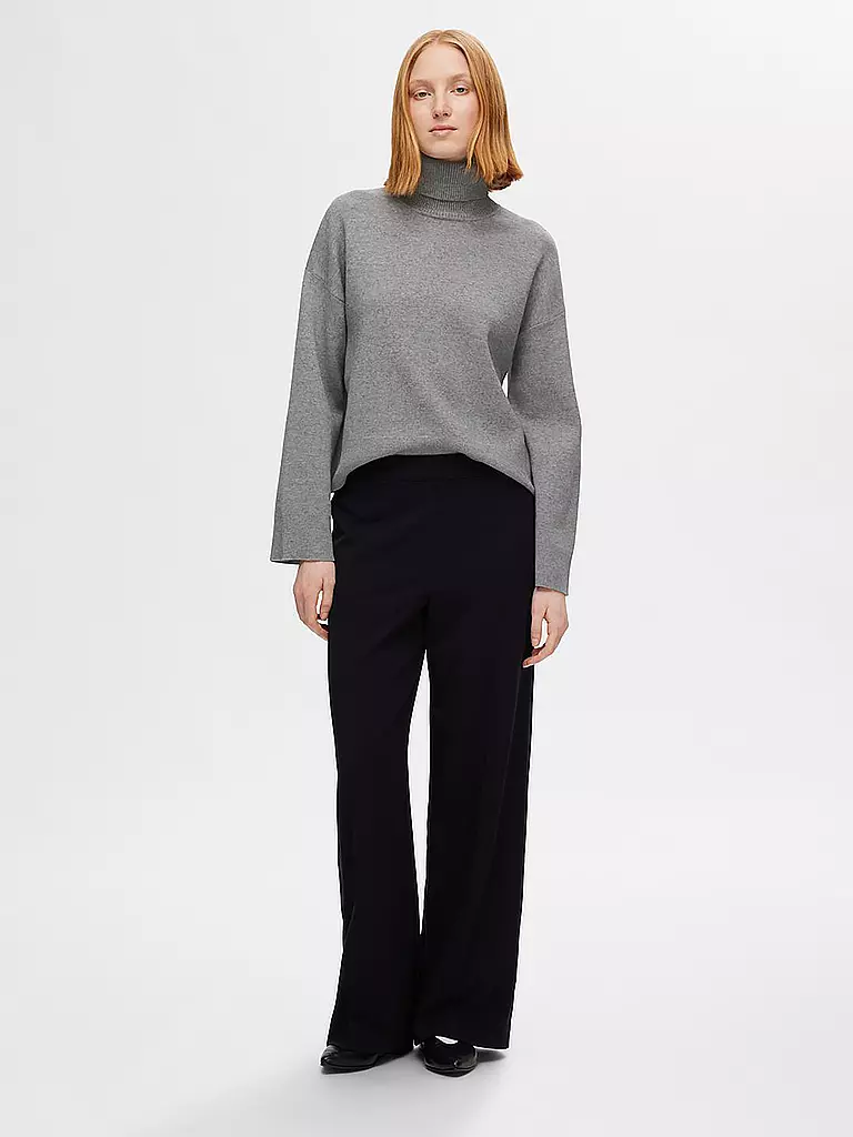 SELECTED FEMME | Rollkragenpullover  SLFKAMMA | Gris