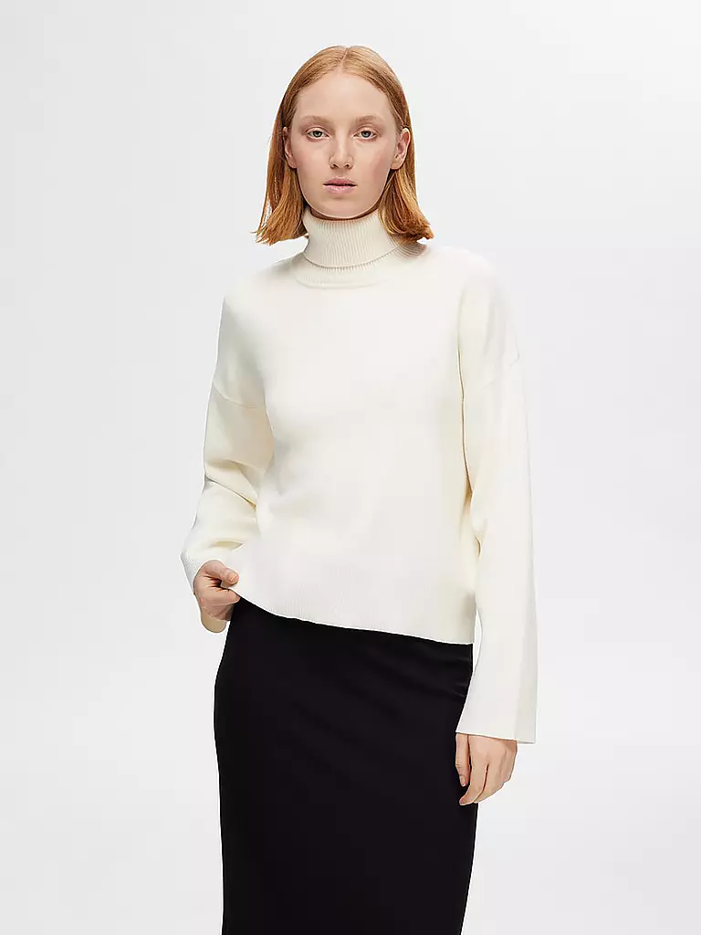 SELECTED FEMME | Rollkragenpullover  SLFKAMMA | Crema