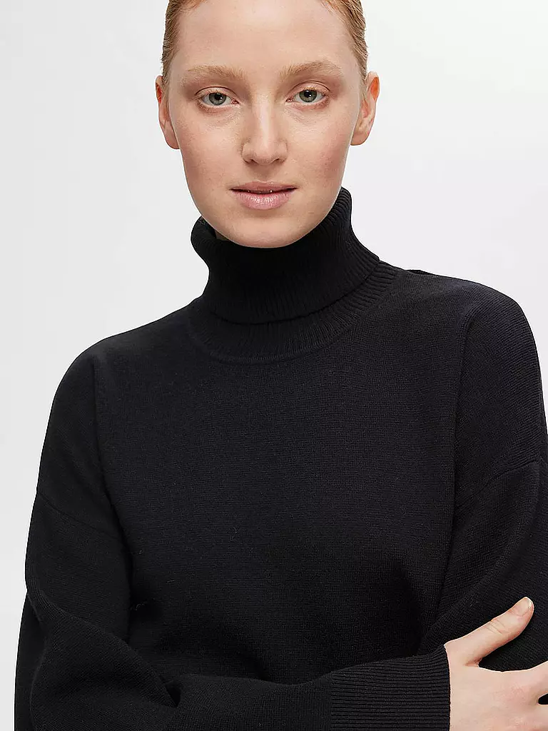 SELECTED FEMME | Rollkragenpullover  SLFKAMMA | Negro