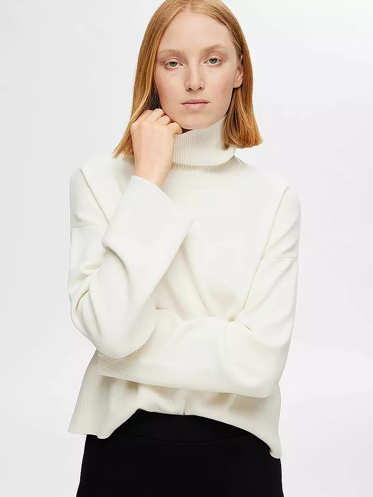 SELECTED FEMME | Rollkragenpullover  SLFKAMMA | Crema