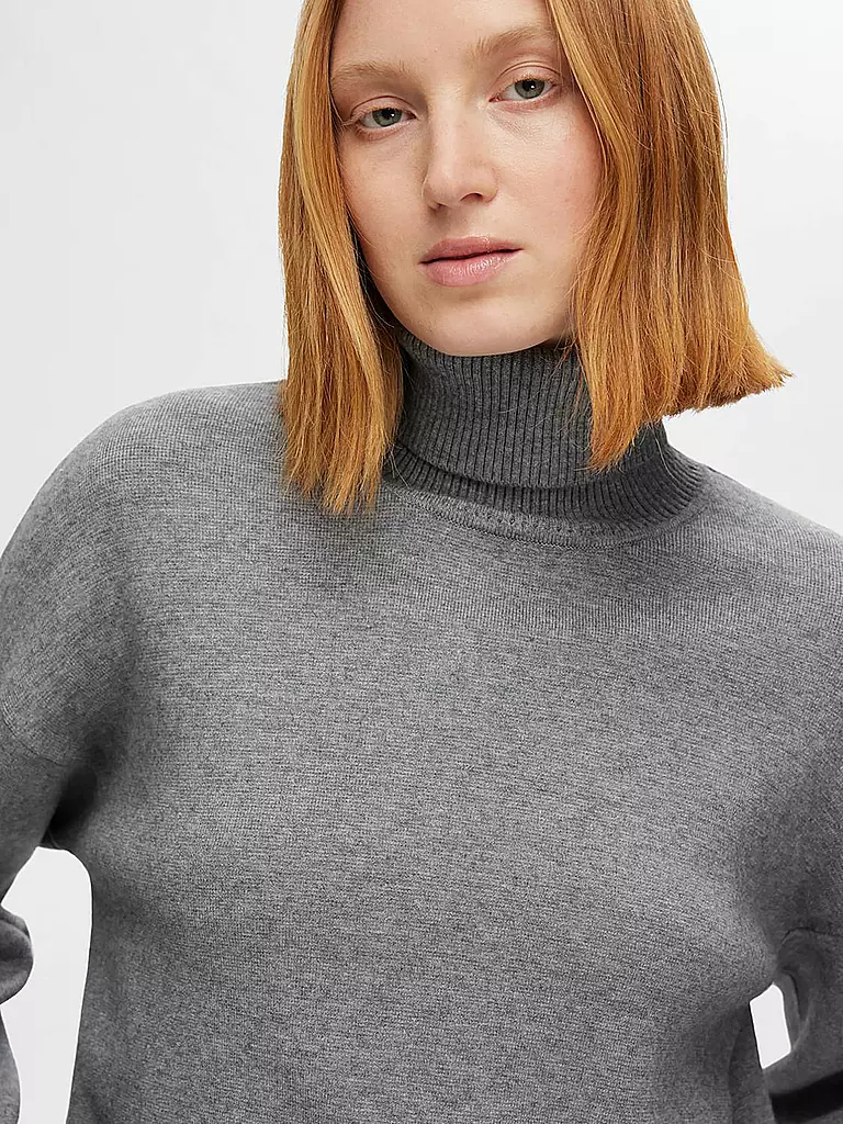 SELECTED FEMME | Rollkragenpullover  SLFKAMMA | Gris