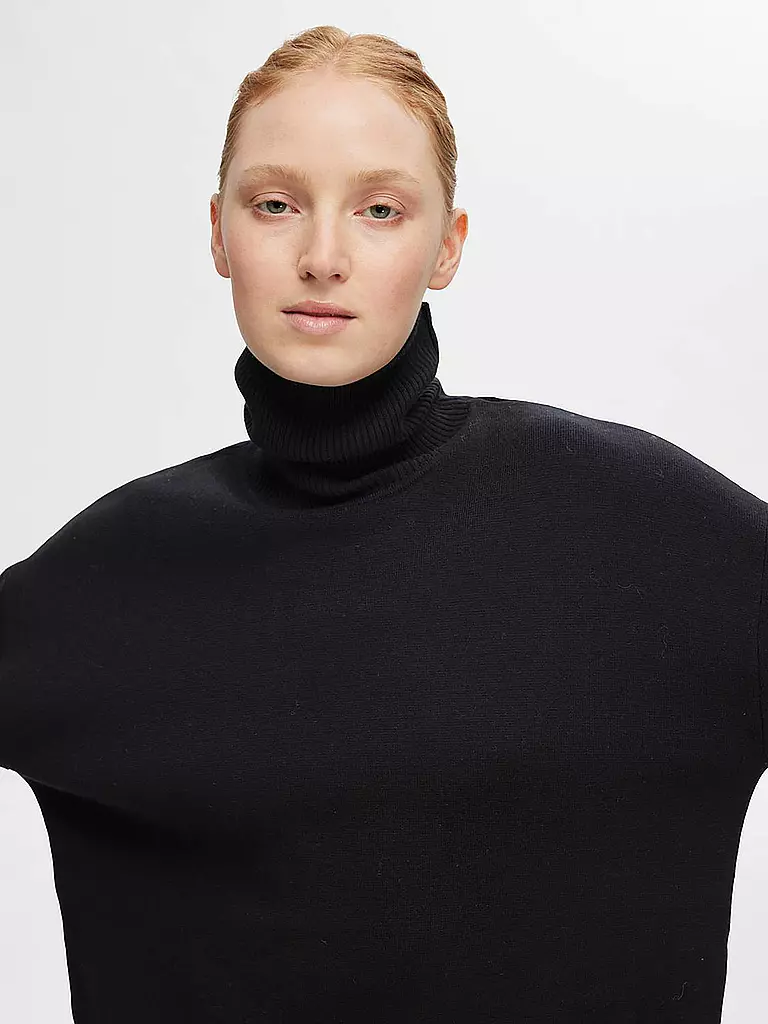 SELECTED FEMME | Rollkragenpullover  SLFKAMMA | Negro