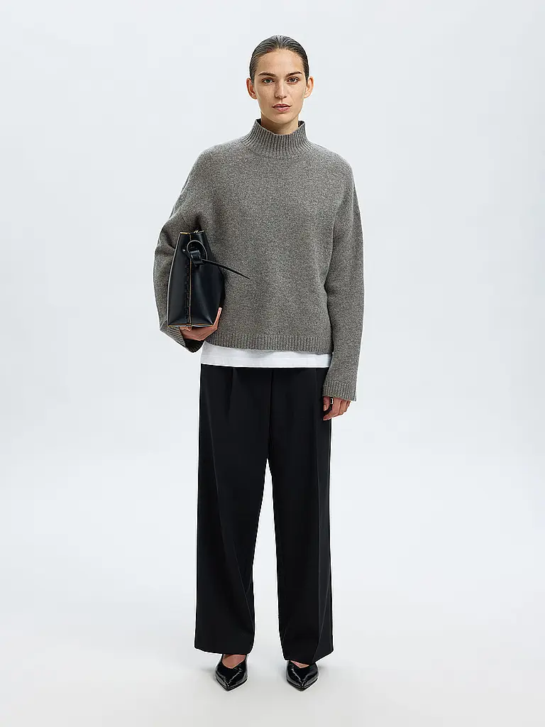 SELECTED FEMME | Rollkragenpullover SLFCILLE | Gris