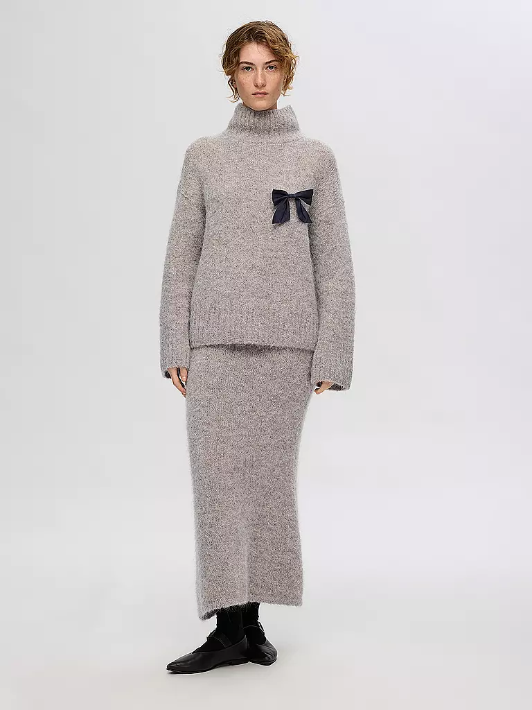 SELECTED FEMME | Rollkragenpullover SLFGABELLA | Gris