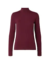 SELECTED FEMME | Rollkragenpullover SLFMANJA | Rojo oscuro