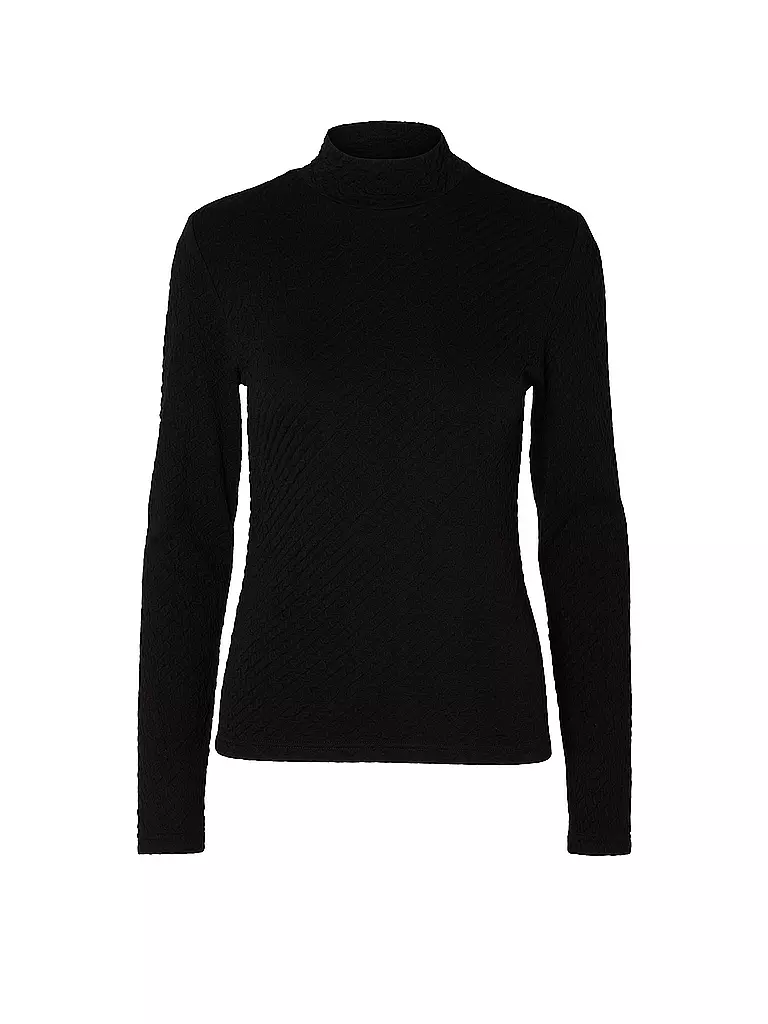 SELECTED FEMME | Stehkragenshirt SLFGINNY | Negro