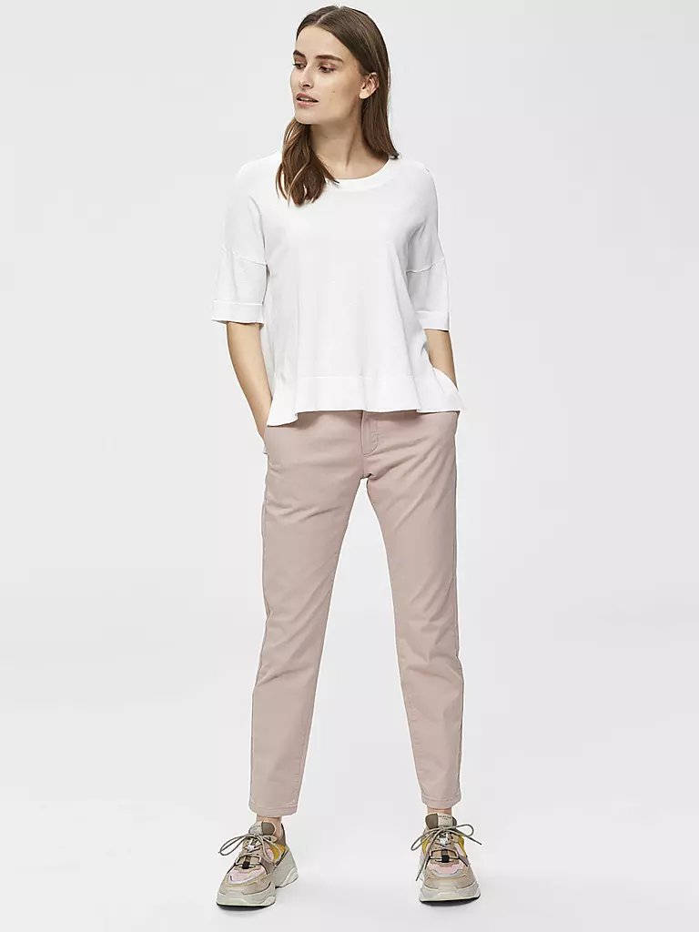SELECTED FEMME | T-Shirt "SLFWILLE" | Blanco