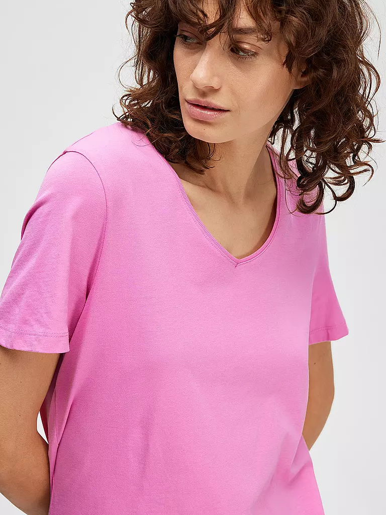 SELECTED FEMME | T-Shirt SLFESSENTIAL | Rosa