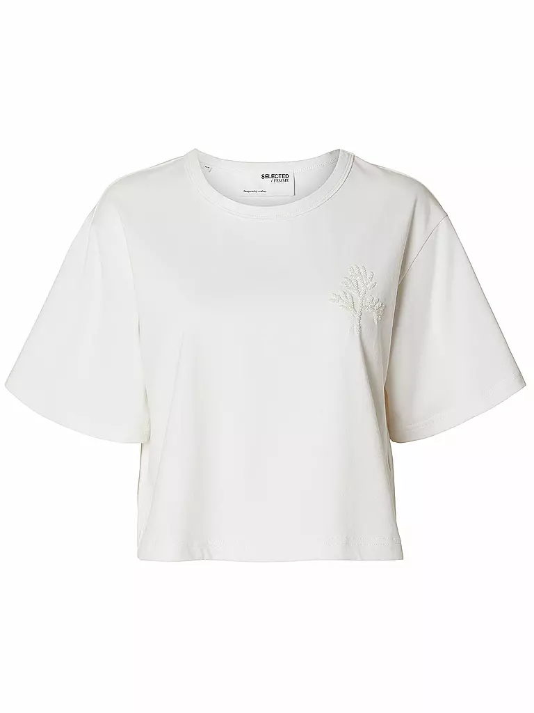 SELECTED FEMME | T-Shirt SLFMARITA | Blanco