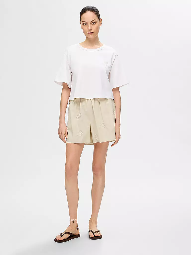 SELECTED FEMME | T-Shirt SLFMARITA | Blanco