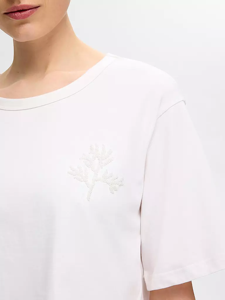SELECTED FEMME | T-Shirt SLFMARITA | Blanco