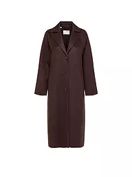 SELECTED FEMME | Wollmantel SLFNEW TAMA  | Marrón