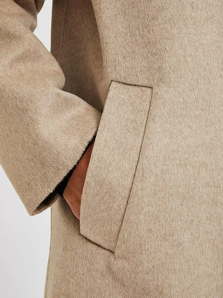 SELECTED FEMME | Wollmantel SLFNEW TAMA  | Crema