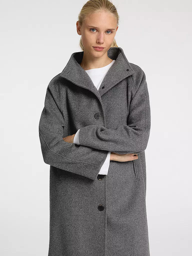 SELECTED FEMME | Wollmantel SLFVINNI | Gris