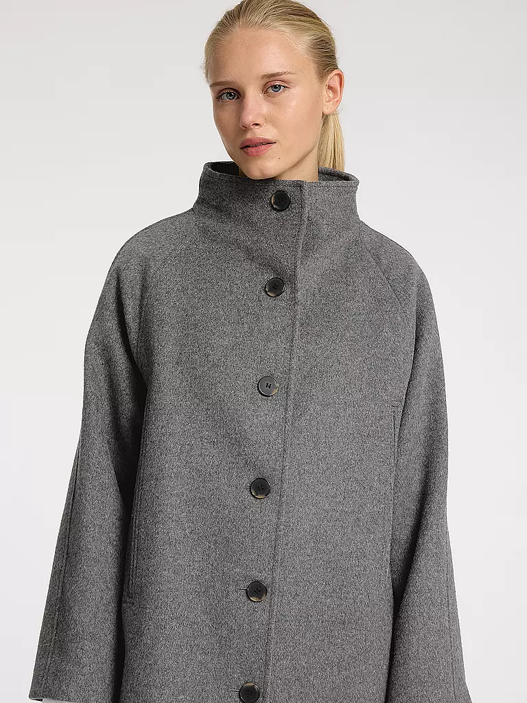 SELECTED FEMME | Wollmantel SLFVINNI | Gris