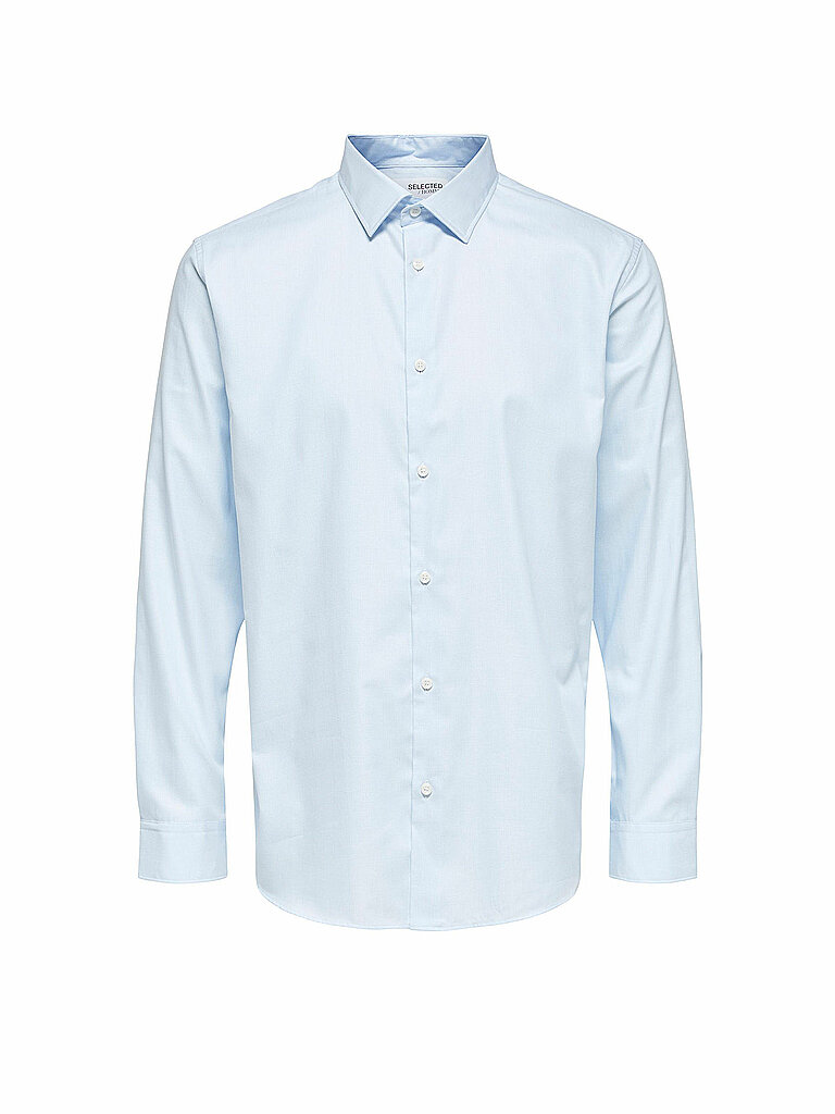 Selected Camisa Slim Fit SLHSLIMETHAN azul