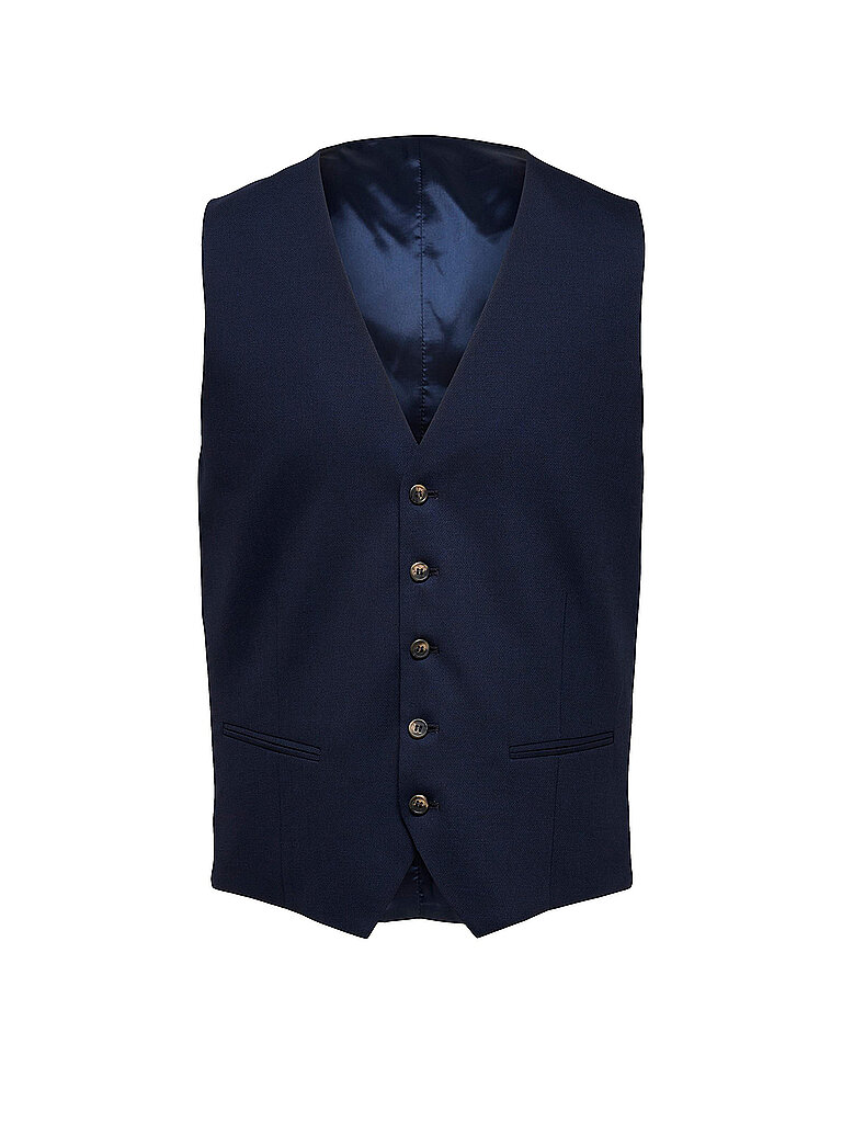 SELECTED Chaleco de traje SLHSLIM-NEIL azul